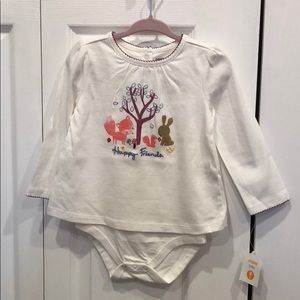 Gymboree Long-sleeve Bodysuit - 12-18months - NWT